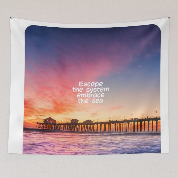 Item preview, Pink Sunset Over White Sand Beach in Europe – Dreamy Coastal Design for Nature & Beach Lovers | Ideal for Apparel & Gifts designed and sold by knalpot-design.