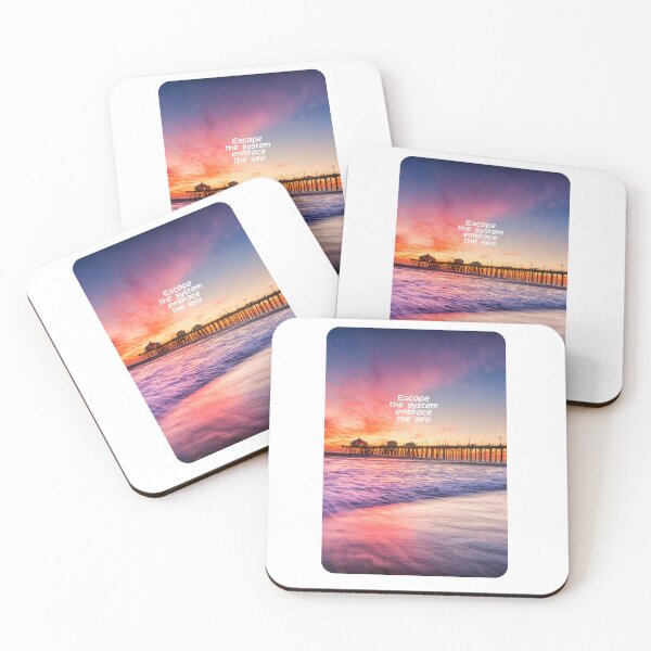 Item preview, Pink Sunset Over White Sand Beach in Europe – Dreamy Coastal Design for Nature & Beach Lovers | Ideal for Apparel & Gifts designed and sold by knalpot-design.
