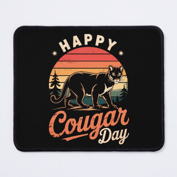 Item preview, National Cougar Day designed and sold by AlchemyColor.