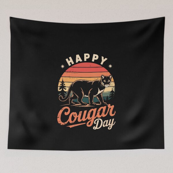 Item preview, National Cougar Day designed and sold by AlchemyColor.