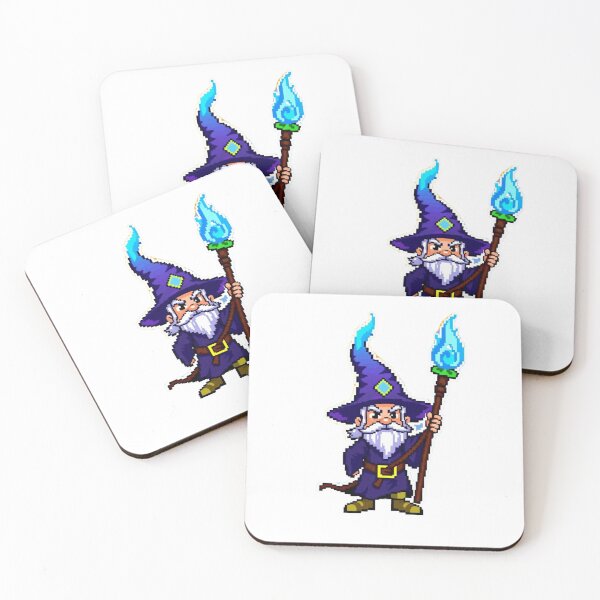 Item preview, Angry Pixel Mage – Retro 8-Bit Wizard Rage designed and sold by apoknight.