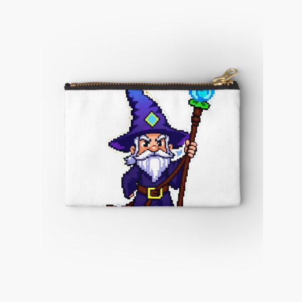 Item preview, Angry Pixel Mage – Retro 8-Bit Wizard Rage designed and sold by apoknight.