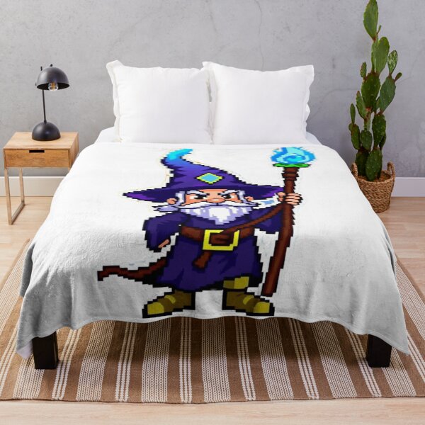 Item preview, Angry Pixel Mage – Retro 8-Bit Wizard Rage designed and sold by apoknight.