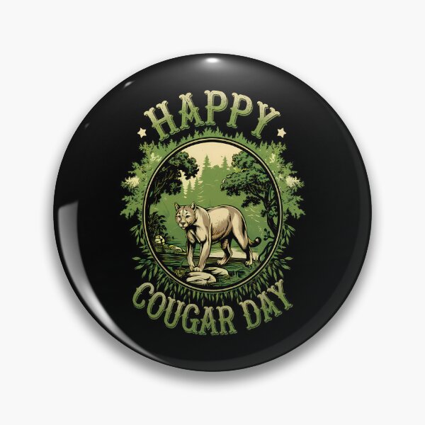 Item preview, National Cougar Day designed and sold by AlchemyColor.