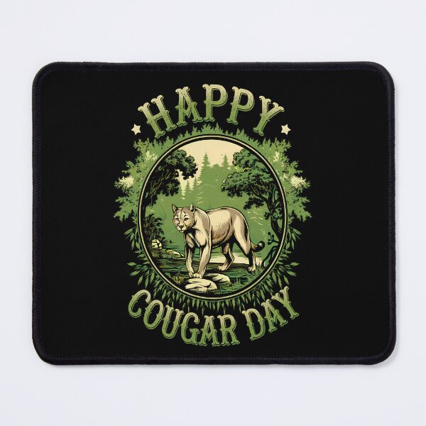 Item preview, National Cougar Day designed and sold by AlchemyColor.