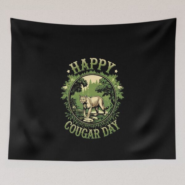 Item preview, National Cougar Day designed and sold by AlchemyColor.