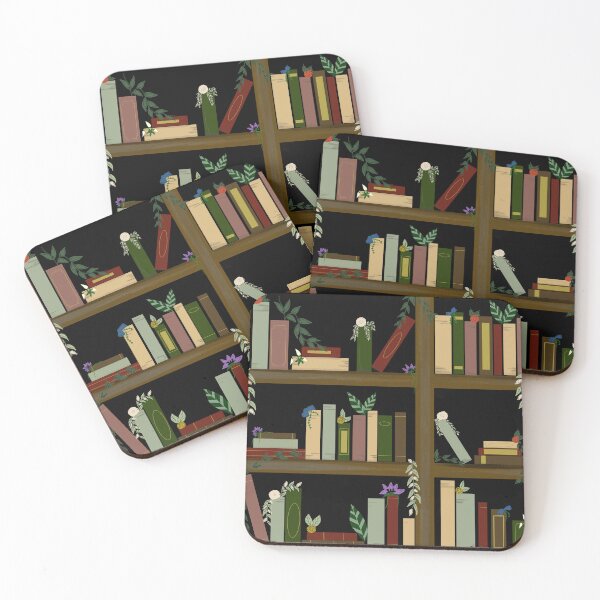 Artikelvorschau, Überwuchertes Bücherregal: Drucken entworfen und verkauft von Dallas_Arnold_Design.