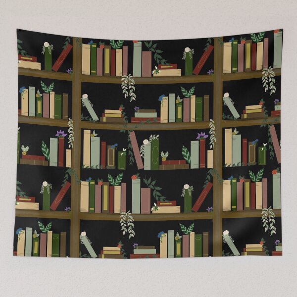 Item preview, Overgrown Bookshelf : Print  designed and sold by Dallas_Arnold_Design.