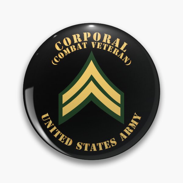 Item preview, Army - Corporal - CPL - Combat Veteran - Flat X 300 designed and sold by Military Insignia Products.