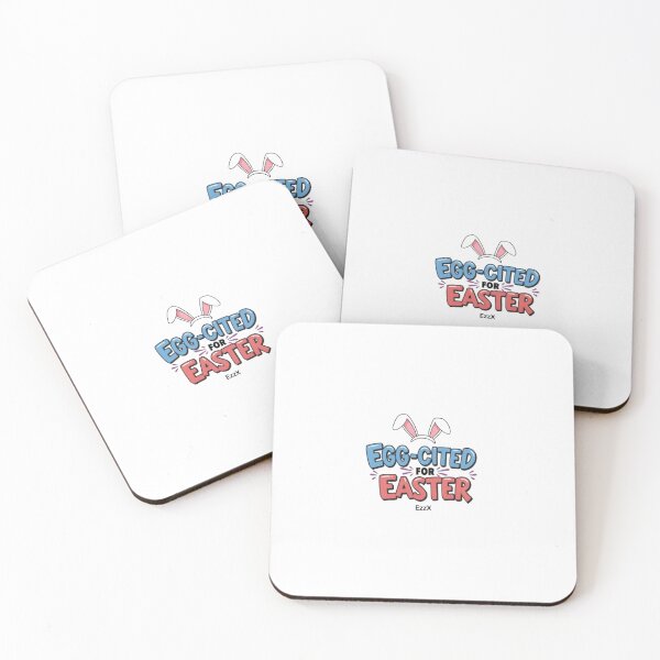 Item preview, Egg-cited for Easter | Funny Bunny Pun Quote Design designed and sold by EzzX.
