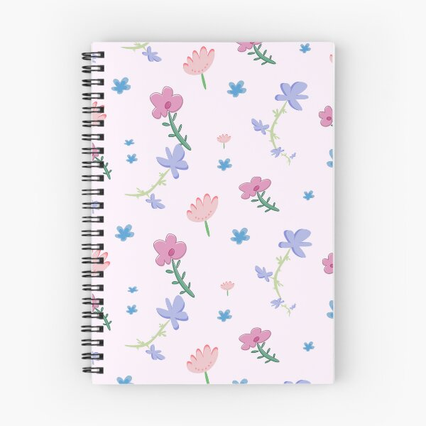 Item preview, Colorful Flower Pattern on Baby Pink Background - Fun and Vibrant Design designed and sold by TropicalTrails.