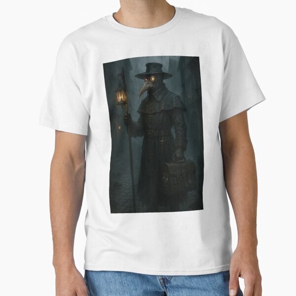 Item preview, Plague Doctor – Dark Realism AI Art designed and sold by digitalsapiens.