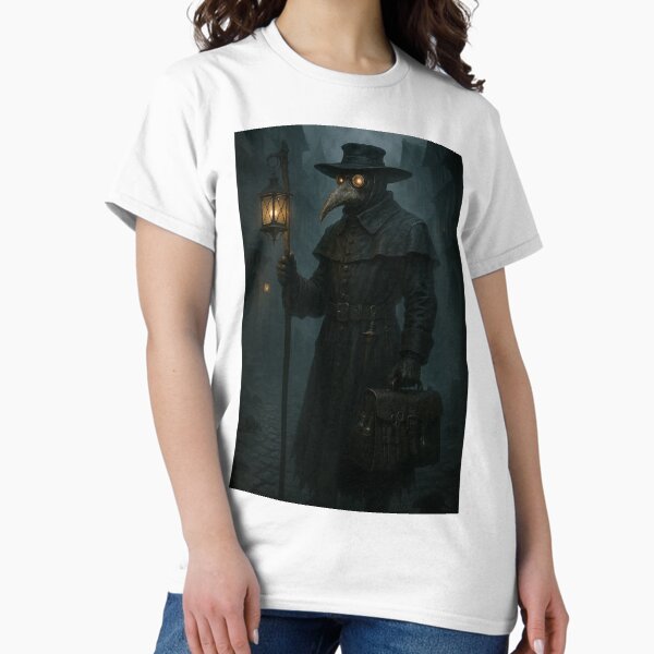 Item preview, Plague Doctor – Dark Realism AI Art designed and sold by digitalsapiens.
