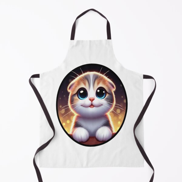 Item preview, The Smiling Kitten – Cute Circle Critters Series designed and sold by MiracleDesignsTR.