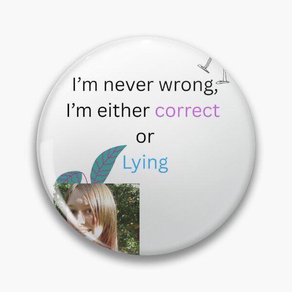 Item preview, im never wrong designed and sold by SSPP33.