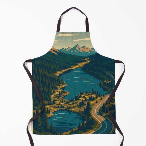 Item preview, Tioga Pass Vintage poster designed and sold by ~ Roodpart ~ Owen White.