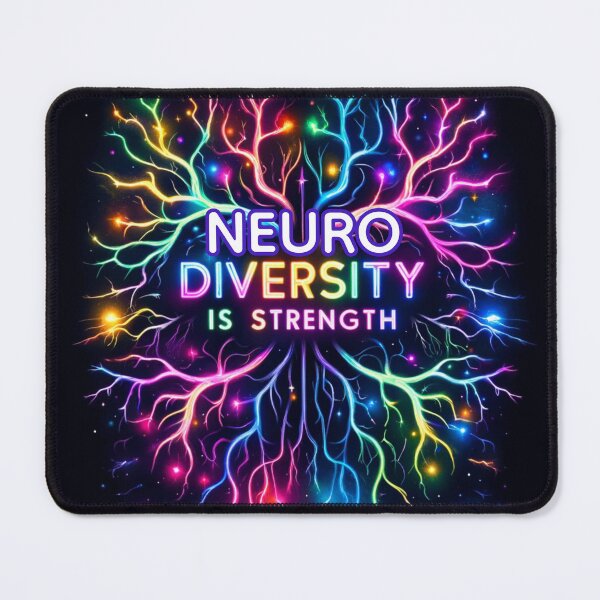 Item preview, Neurodiversity is Strenght Neurodivergence ADHD Autism designed and sold by Agnes-Creative.