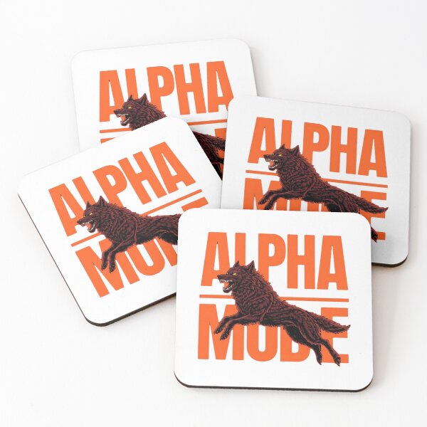 Item preview, Alpha Mode-fierce black wolf designed and sold by NRcollections24.