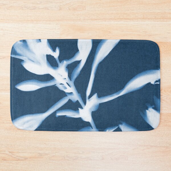 Item preview, Hosta Cyanotype Blue and White Botanical designed and sold by Janine Aykens.