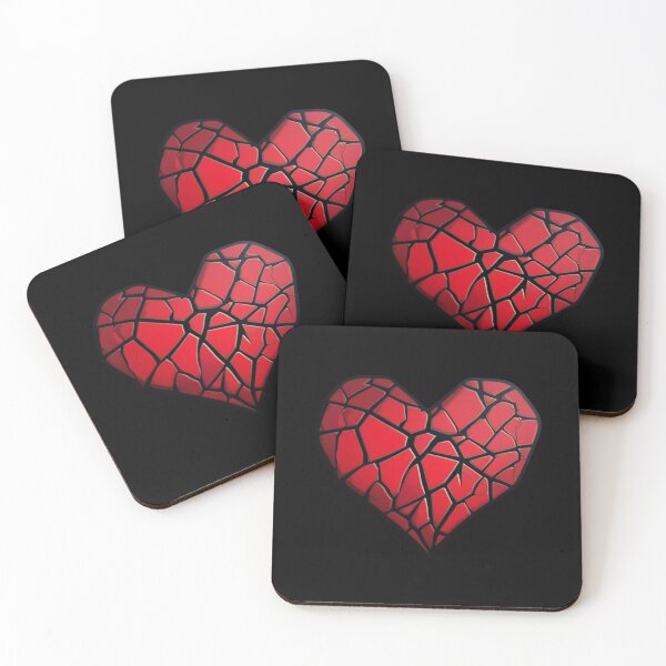 Item preview, Red Broken Heart – Emotional Symbol Design designed and sold by ThatBBStore.