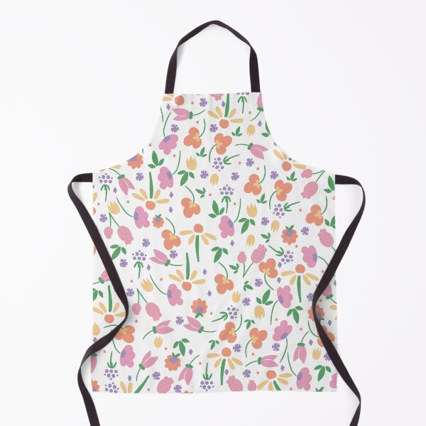 Item preview, pastel spring flower pattern designed and sold by LivsPlantHouse.