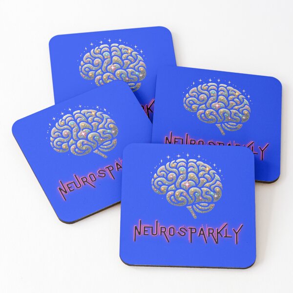 Item preview, Neurosparkly Neurodivergence Mental Health designed and sold by Agnes-Creative.