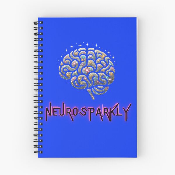 Item preview, Neurosparkly Neurodivergencia Salud Mental designed and sold by Agnes-Creative.