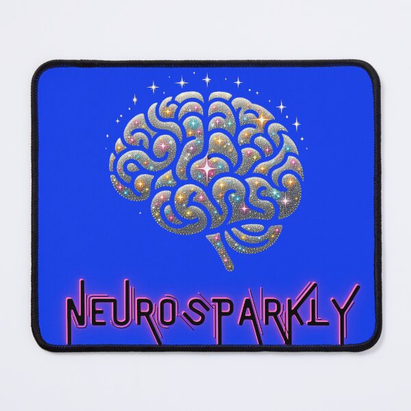 Item preview, Neurosparkly Neurodivergence Mental Health designed and sold by Agnes-Creative.
