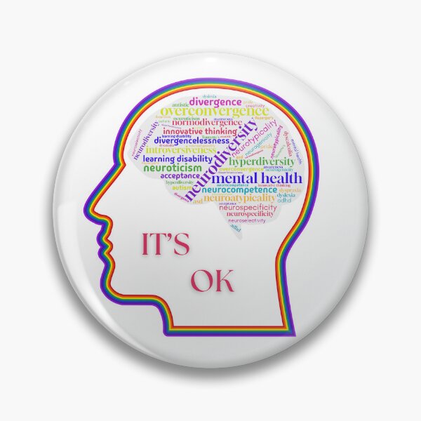 Item preview, Neurodivergence Autism ADHD Mental Health designed and sold by Agnes-Creative.