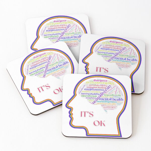 Item preview, Neurodivergence Autism ADHD Mental Health designed and sold by Agnes-Creative.