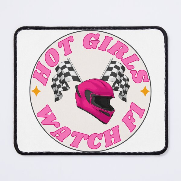 Item preview, PINK HELMET HOT GIRLS WATCH F1 MERCH designed and sold by MAISONDEPODIUM.