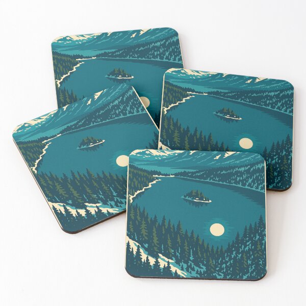 Item preview, Emerald Bay Winter on Lake Tahoe designed and sold by ~ Roodpart ~ Owen White.