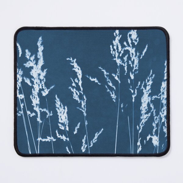Item preview, Wild Grasses Cyanotype Blue and White Botanical designed and sold by Janine Aykens.