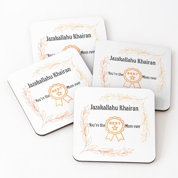 Item preview, Jazakallahu Khairan, You're the best mom ever. designed and sold by Muslimcorner.