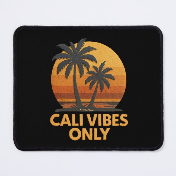 Item preview, Cali Vibes Only – Retro Sunset & Palm Tree Beach Art designed and sold by MySheetMusicArt.