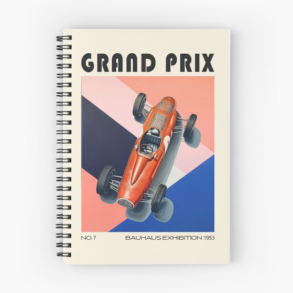 Item preview, Grand Prix Car Racing Bauhaus Mid Century designed and sold by MidCenturyStore.