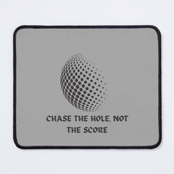 Item preview, Chase The Hole, Not The Score — Golf Mindset Motivational Quote Design designed and sold by AIKNOCKTECK.