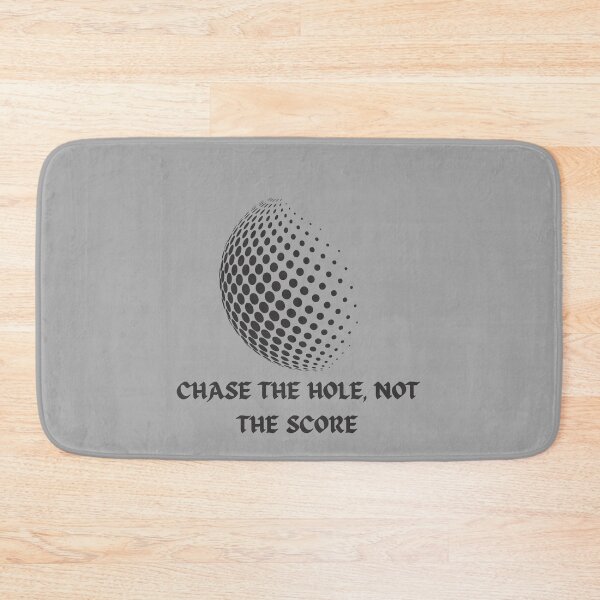 Item preview, Chase The Hole, Not The Score — Golf Mindset Motivational Quote Design designed and sold by AIKNOCKTECK.