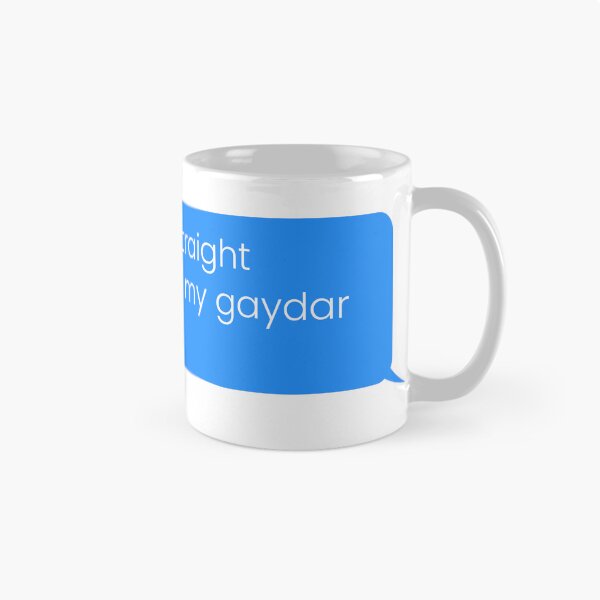 Item preview, Gaydar Kept Interrupting designed and sold by The Queer Designer.