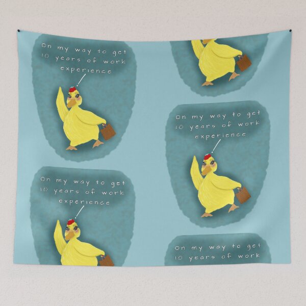 Item preview, A Duckling Going to Work designed and sold by ArtandStories.