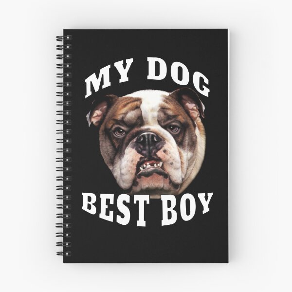 Item preview, Bulldog Dog Owner My Dog Best Boy Watercolor Art Design designed and sold by fantasticdesign.
