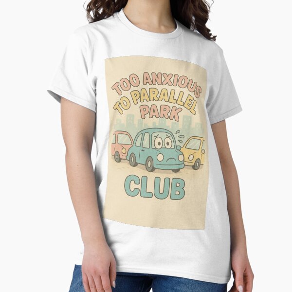 Item preview, Funny Introvert Parking Anxiety T-Shirt designed and sold by BigDeezTees.