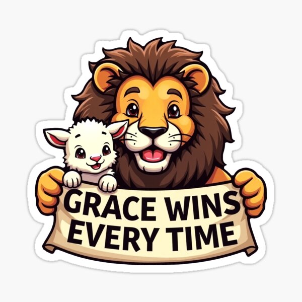 Item preview, Grace Wins Every Time designed and sold by ThinkBlitz.