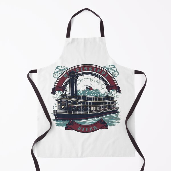 Item preview, Steamboat Mississippi River paddle steamer Mark  riverboat designed and sold by JanChryzostom.