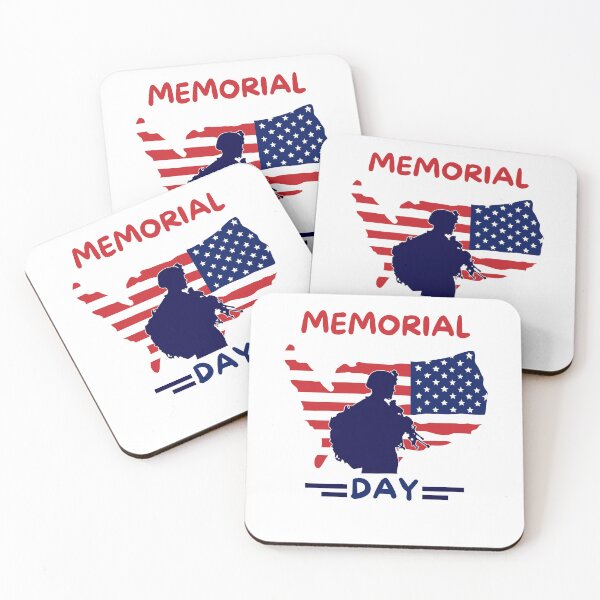 Item preview, Memorial Day USA Tshirt design Sticker design designed and sold by TRTrendyHouse.