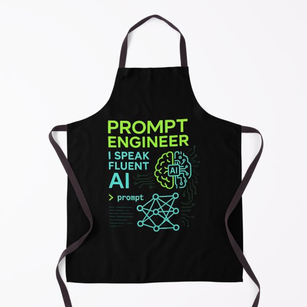 Item preview, Prompt Engineer I Speak Fluent AI Tech Humor designed and sold by pixelTreads.