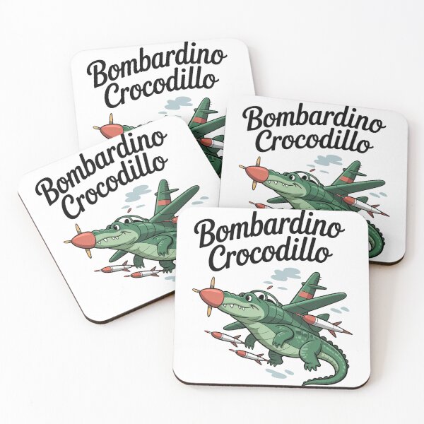 Item preview, Bombardino Crocodillo Italian Cartoonish Brainrot designed and sold by MonkiFlipp.