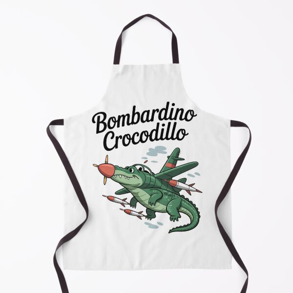 Item preview, Bombardino Crocodillo Italian Cartoonish Brainrot designed and sold by MonkiFlipp.