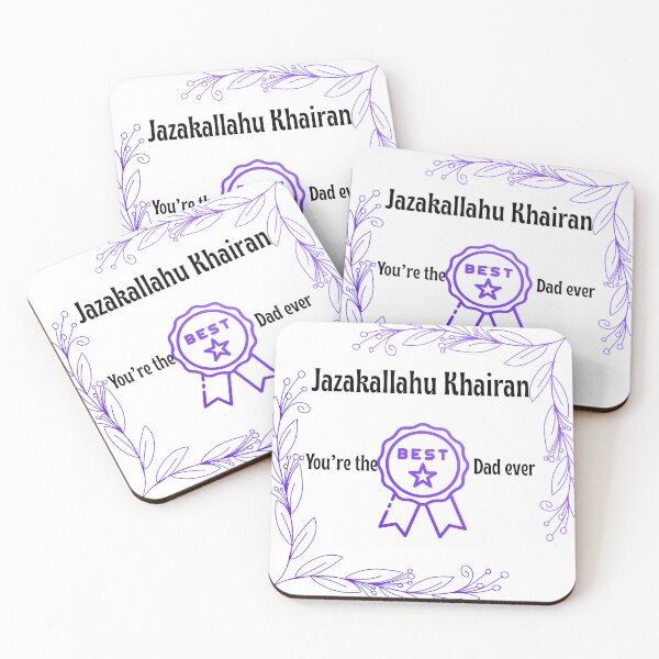 Item preview, Jazakallahu Khairan dad designed and sold by Muslimcorner.