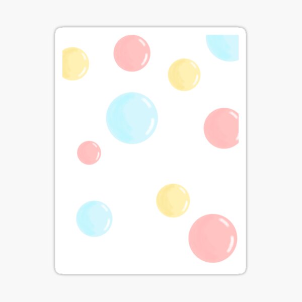 Item preview, pastel bubbles designed and sold by Norah M.
